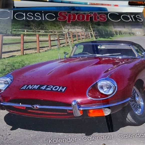 Other - Vintage Sport classic car calendar 2015
